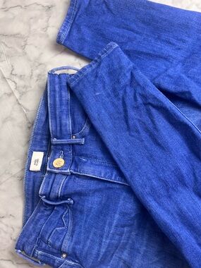 Vibrant Brightest Blue Cobalt Statement Color River Island Skinny US 6R Jeans